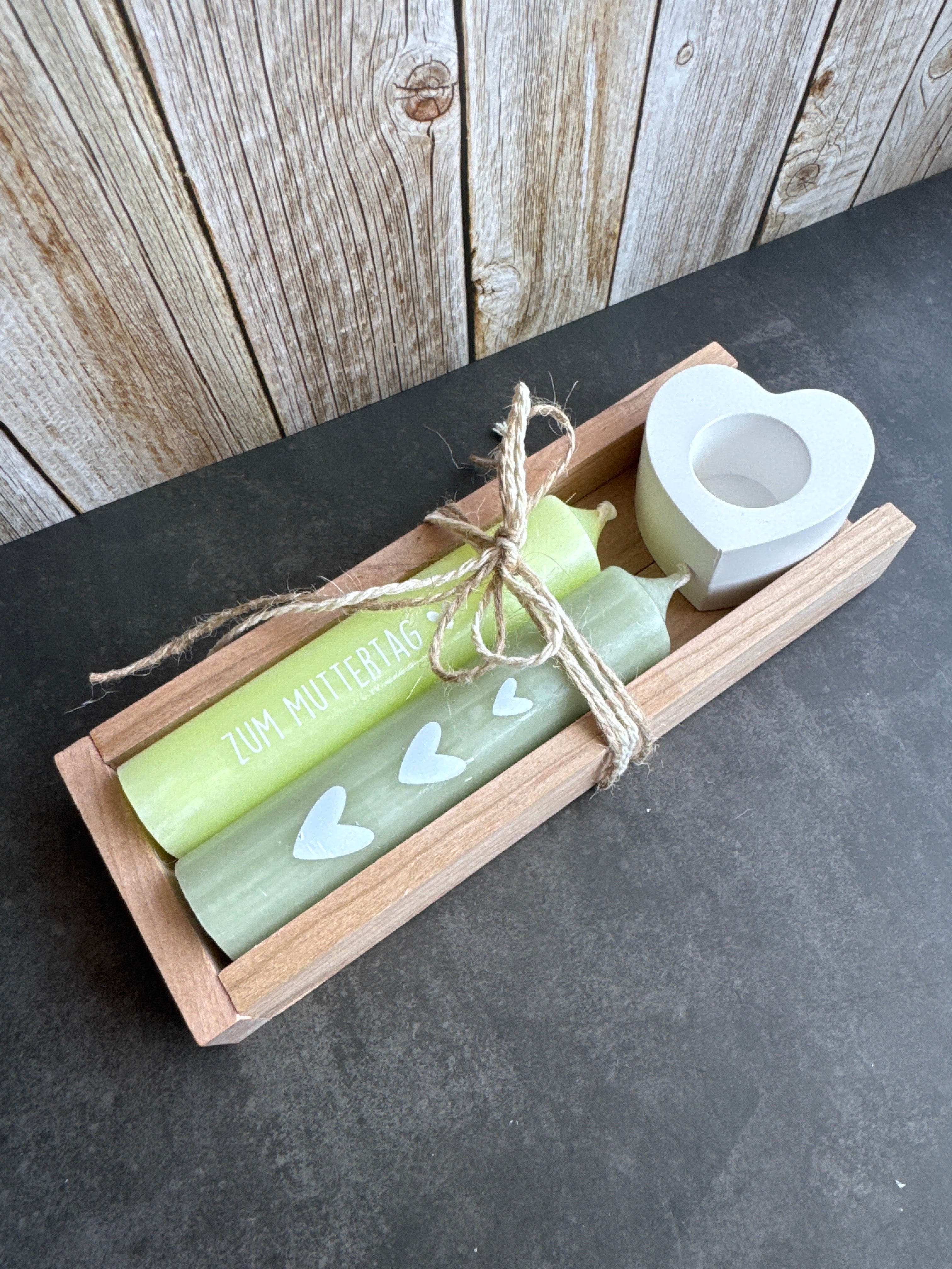 Kerzen-Geschenkset Muttertag