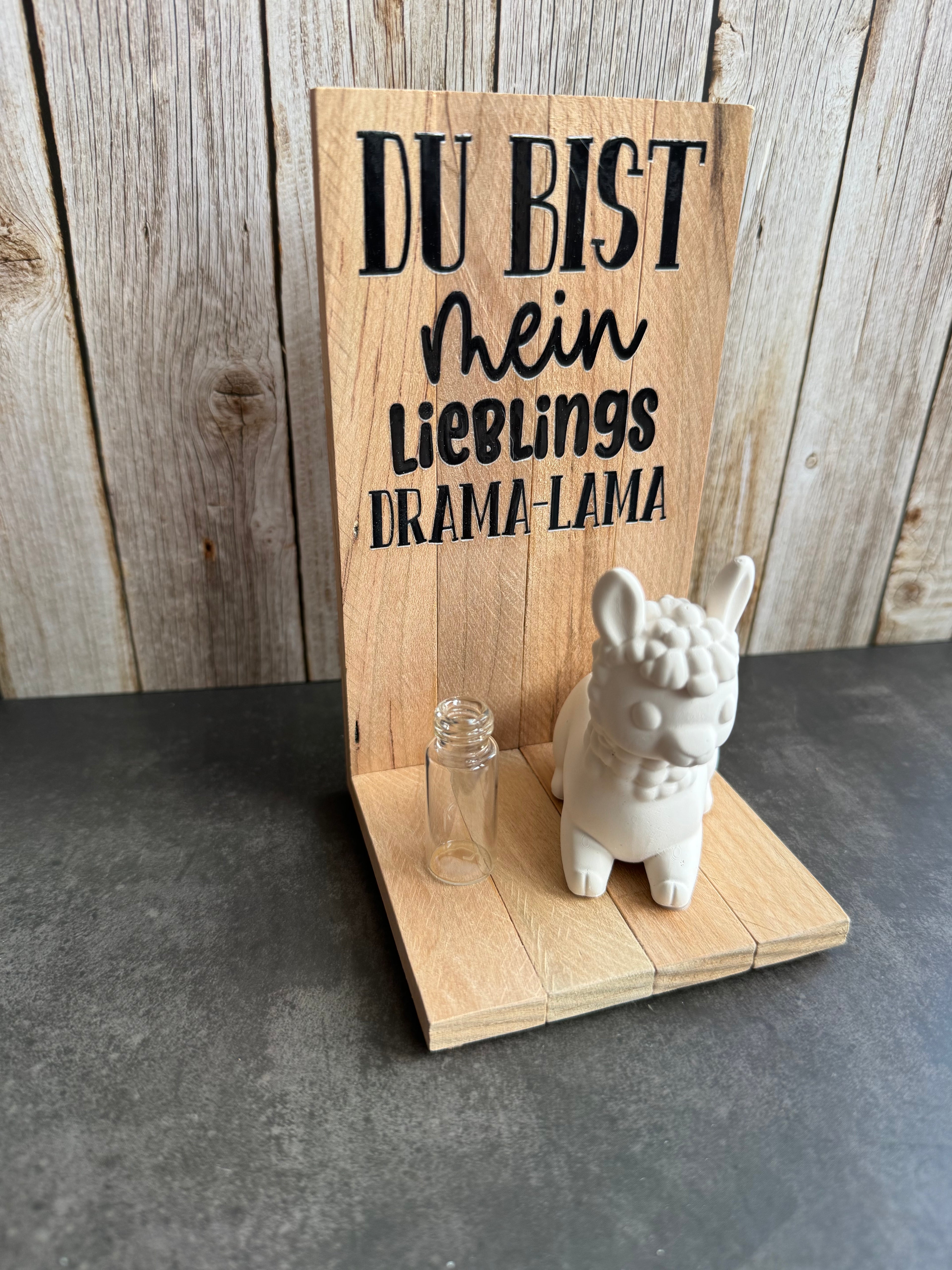 Lama-Aufsteller
