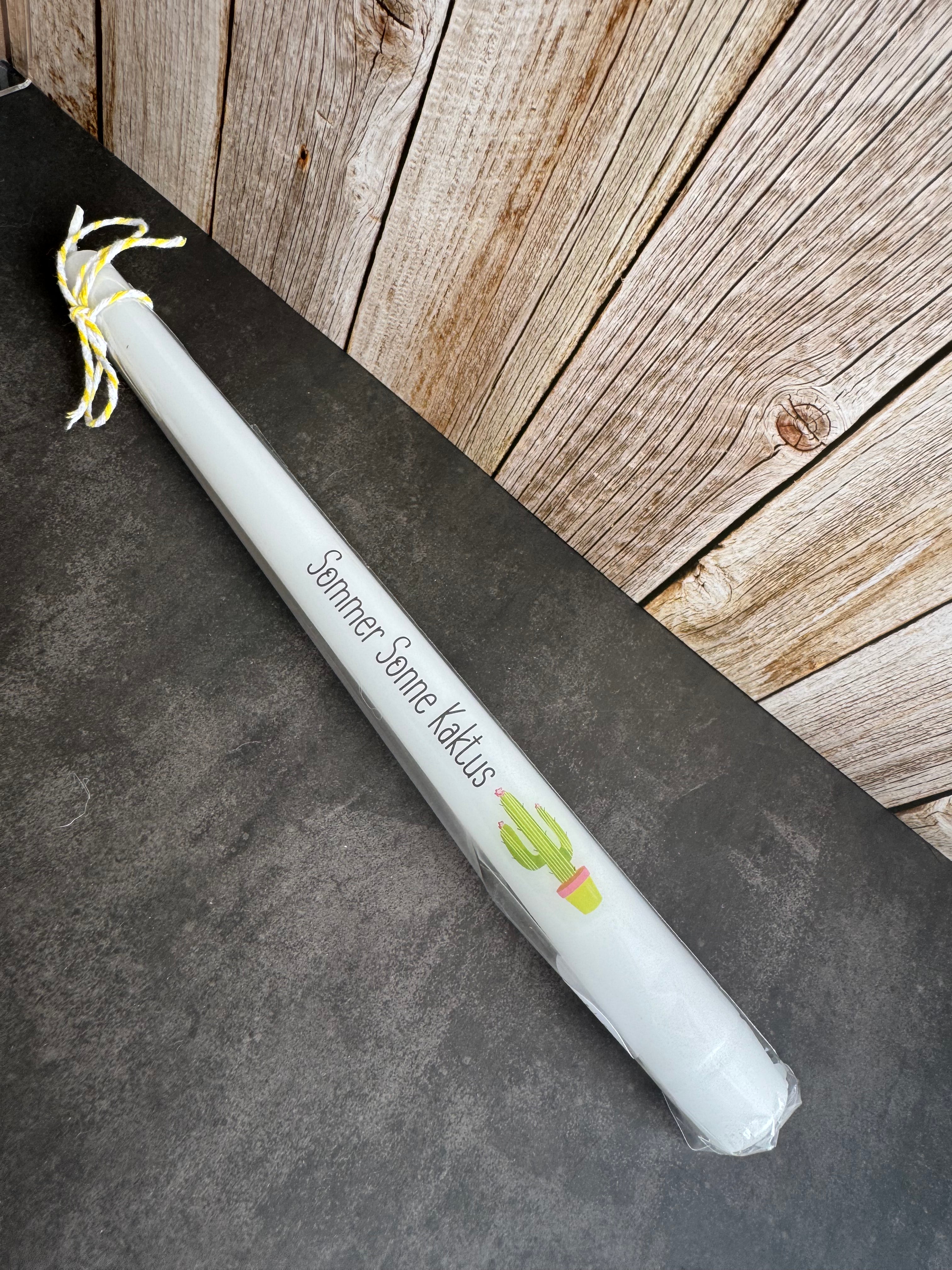Stabkerzen mit Sprüchen